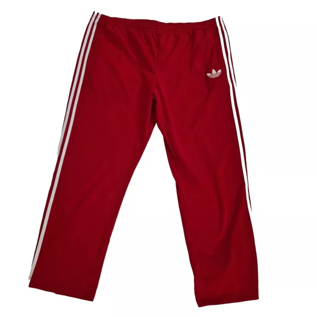 🚨 adidas Originals Firebird TP Track Running Pants Men's Red X46182 Size 4XL
