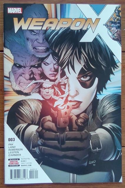 Weapon X #3, Marvel Comics, July 2017, Vf