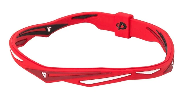 Phiten Anklet RAKUWA anklet EXTREME Twist Red/White 21cm