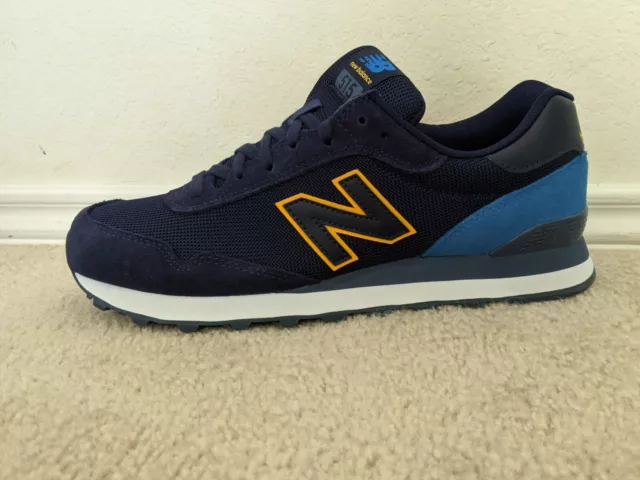 NEW BALANCE MEN S 515 OTS Sneaker Pigment MAKO Blue Varsity Gold