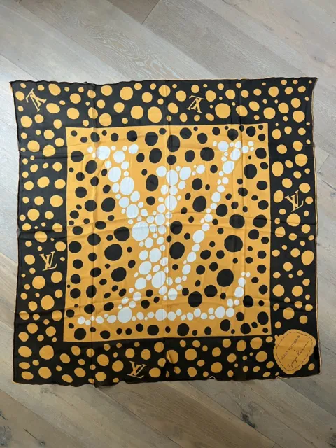 Louis Vuitton x Kusama Yayoi Schal pumpkin Tuch leo Stil Stola -   Österreich