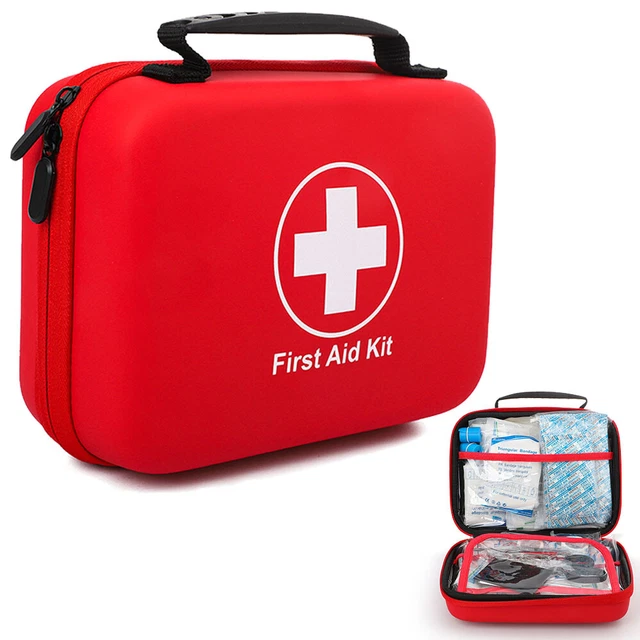 237 piezas Kit de Primeros Auxilios Bolsa Todo Usos Supervivencia Emergencia Hogar Coche Bolsa Médica EE. UU.