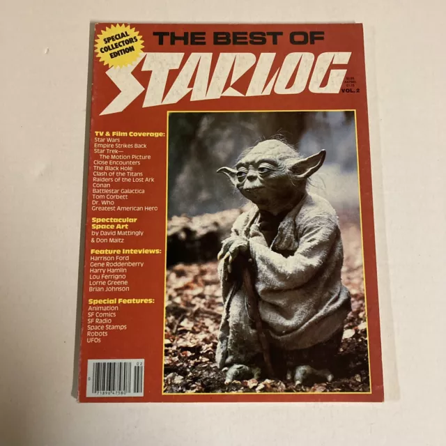 The Best of STARLOG Yoda Battlestar Gallactica Star Trek Vol 2 1981 K47580
