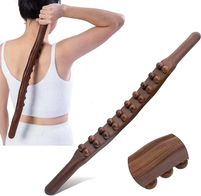 Wood Stick Tools Therapy Scraping Lymphatic Drainage Massager Point Treatment