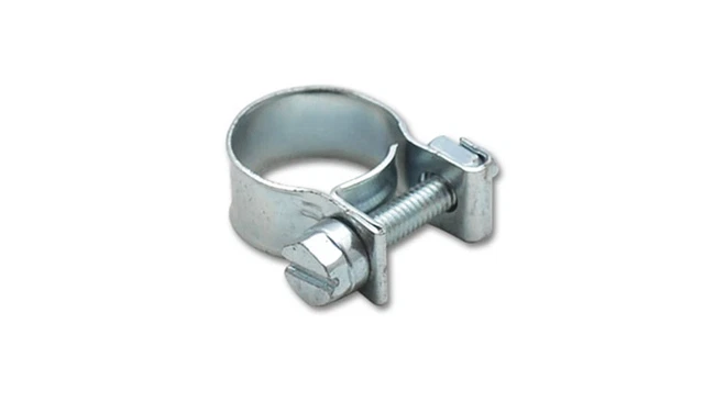 Vibrant Performance 12238 Zinc Plated Fuel Injector Style Mini Hose Clamp