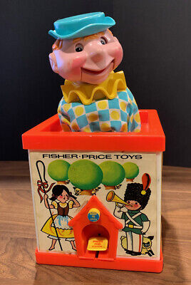 1970 fisher price jack in the box puppet