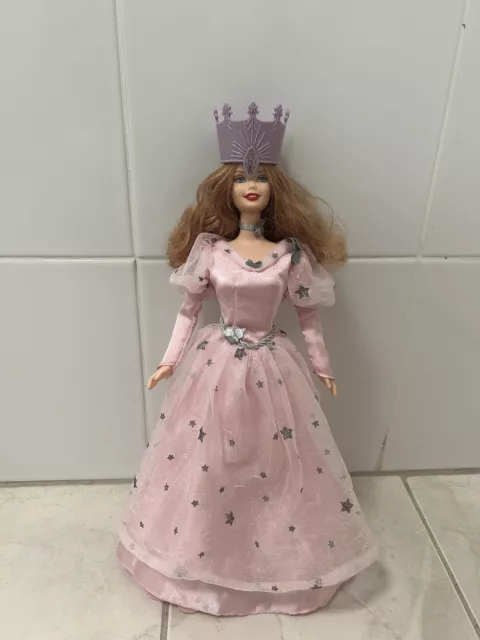 WIZARD OF OZ BARBIE GLINDA THE GOOD WITCH 1999 Tested Working