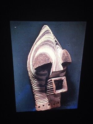 Songe "Kifwebe Mask" Zaire African Tribal Art 35mm Slide