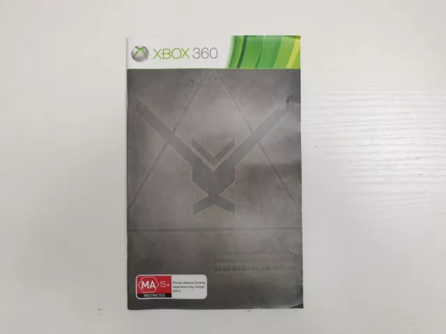 HALO REACH (MANUAL ONLY) Microsoft Xbox 360