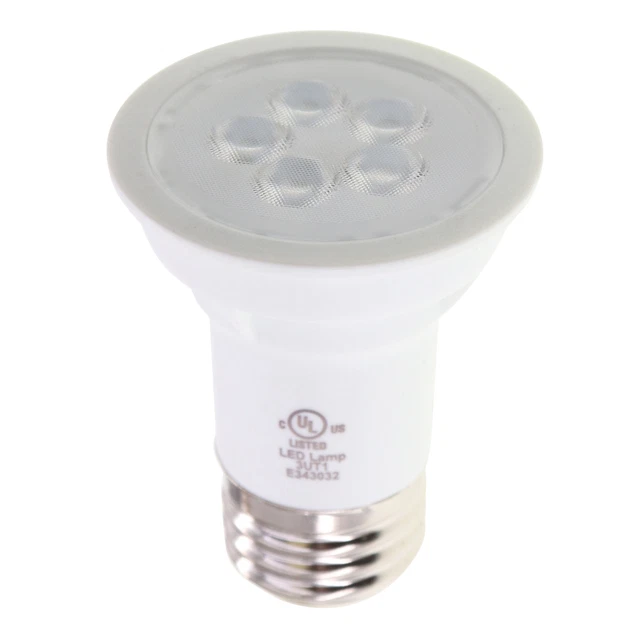 Verbatim 99303 Dimmable Par16 Led Bulb, 120V, E26, 350-Lumen, 5W, 3000K