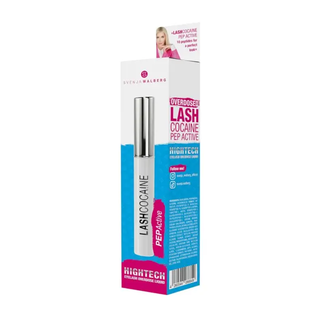 LASHCOCAINE PEP ACTIVE - Wimpernserum Ohne Hormone – Schützt & Kräftigt Die Wimp