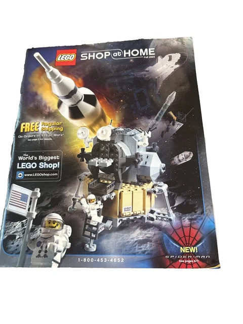 LEGO MAGAZINE FALL 2003 Star Wars Shop at Home Catalog Vintage