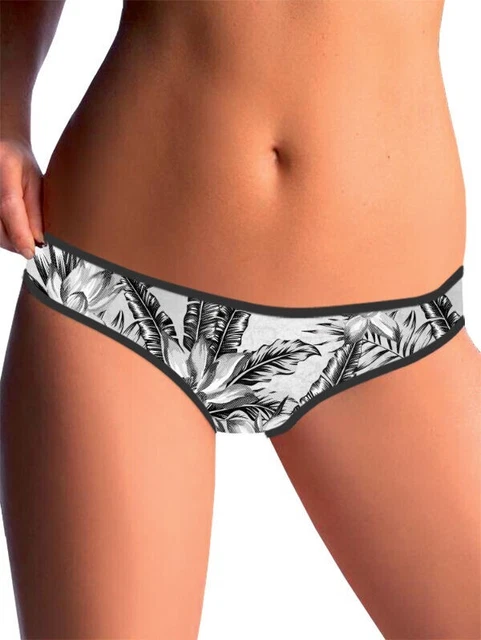 JOB LOT 8 Pairs Sizes S/M/L WAXX "Bloomy" BRIEFS KNICKERS Boxed BNWT Black/White