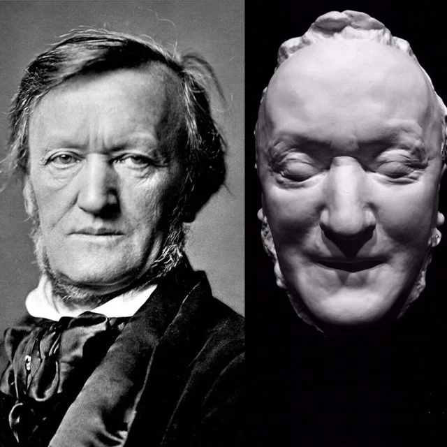 Richard Wagner Life Mask Cast German Composer Conductor Known For His Opera’s!!!