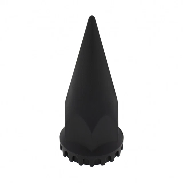 Black 33 Mm X 4 3/4" Spike Nut Cover - Thread-On