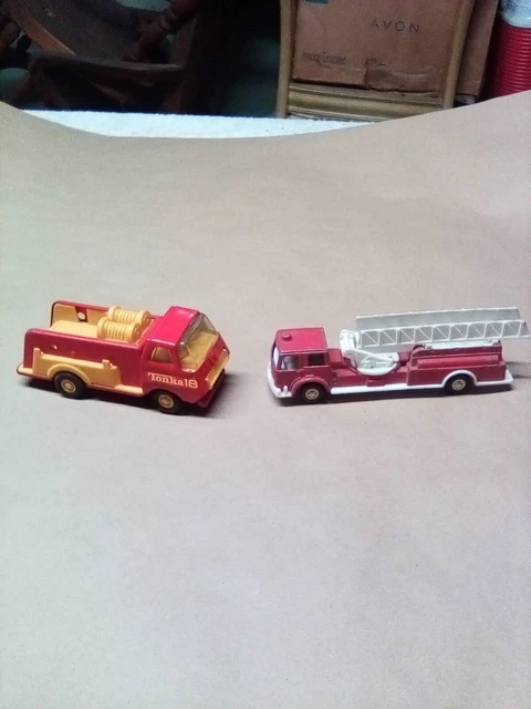 Pair Of Vintage Tonka Fire Engines