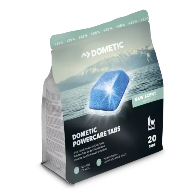 Dometic Power Care Tabs im Doybag 20 Stück für Camping Chemie Toilette