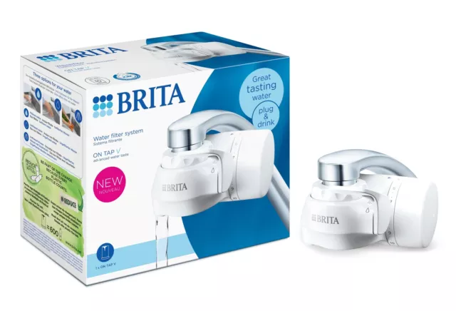 Brita ON TAP V CU CE Wasserhahnfilter Weiß