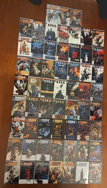 Dark Horse Hellboy BPRD Monster Horror Comic Lot of 73 NM - UPDATED