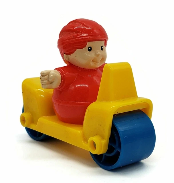 Playskool Hasbro 2001 Wendy's Boy on Motorcycle Bike Cycle Toy Figure