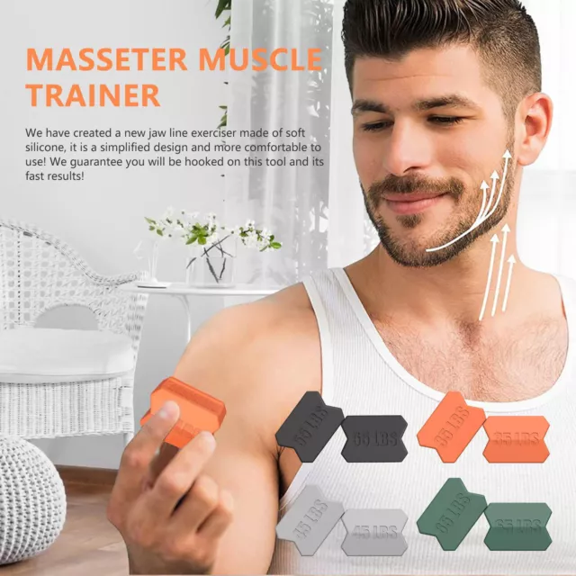 Face Masseter Men Facial Mouth Jawline Jaw Muscle Exerciser Chew