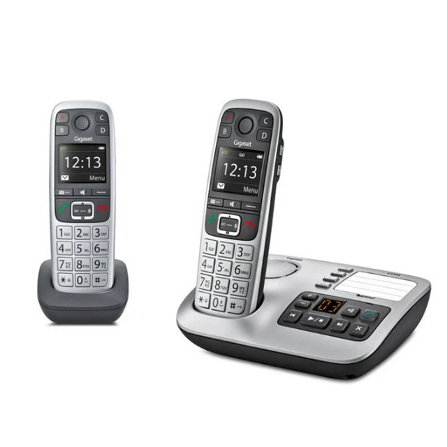 Gigaset E560A - Duo handset - Met antwoordapparaat - Zilver