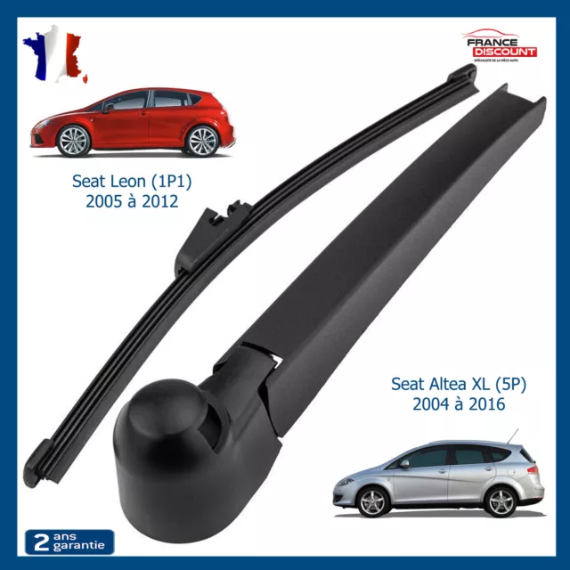 Bras + Balai d'Essuie-Glace Arrière pour Seat Leon (1P1) Altea XL (5P) 3C9955425