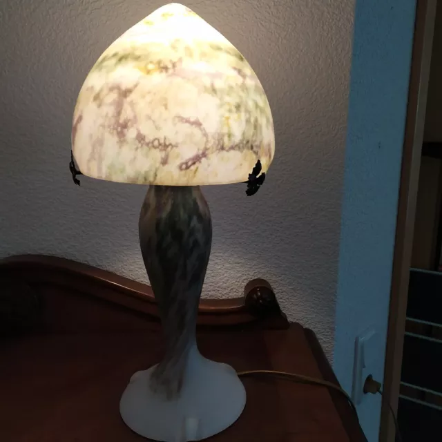 Original ART DECO Lampe, Tischleuchte, UNIKAT mit Zertifikat