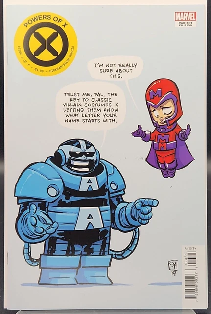 X-Men Powers of X #3 Skottie Young Variant Marvel Comics