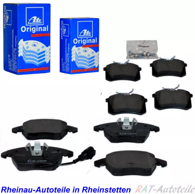 ATE Brembeläge KIT SET Vorne+Hinten für 312mm 253mm B.S. AUDI VW SEAT SKODA