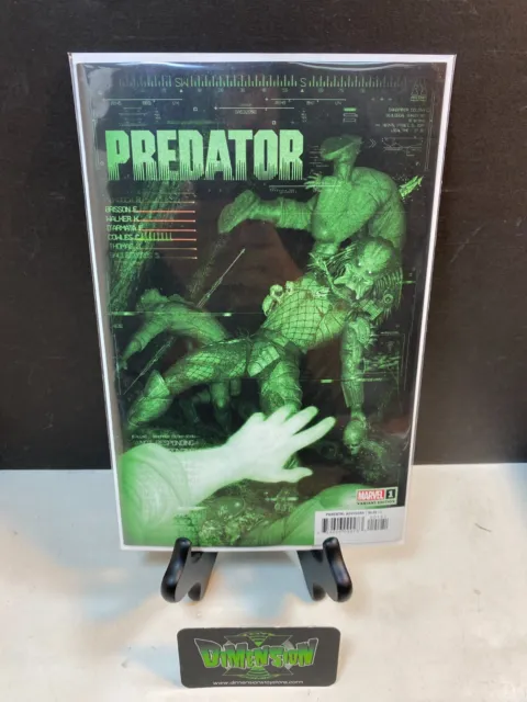Predator #1 Rahzzah Variant 1St Print Marvel Comics 2022 Nm Brisson Walker