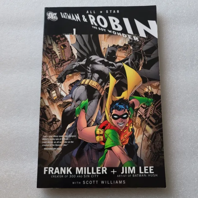 All Star Batman And Robin The Boy Wonder Tpb Gn Vol 1 Reps 1-9 Hard Cover