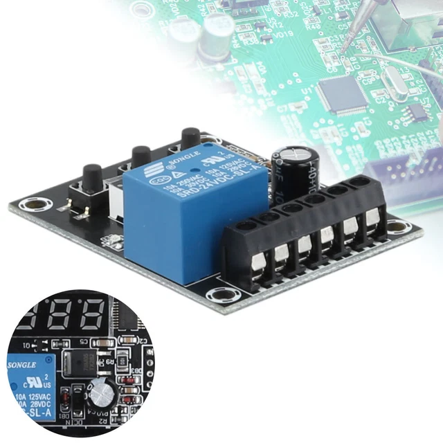 VOLTAGE DETECTION RELAY Switch Control Module 12A Over Voltage ...