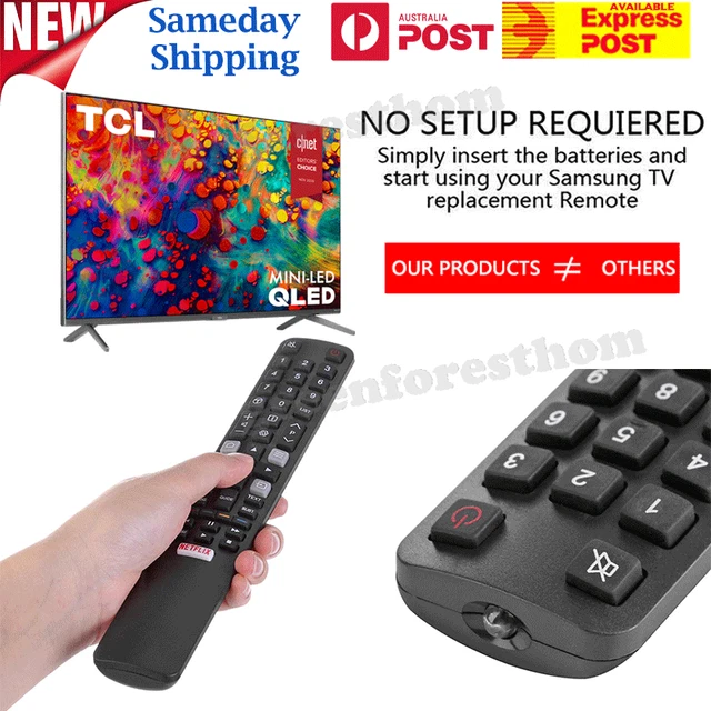 for TCL TV REMOTE CONTROL RC802N ARC802N YAI1 65C2US 75C2US 43P20US 40S6000FS AU