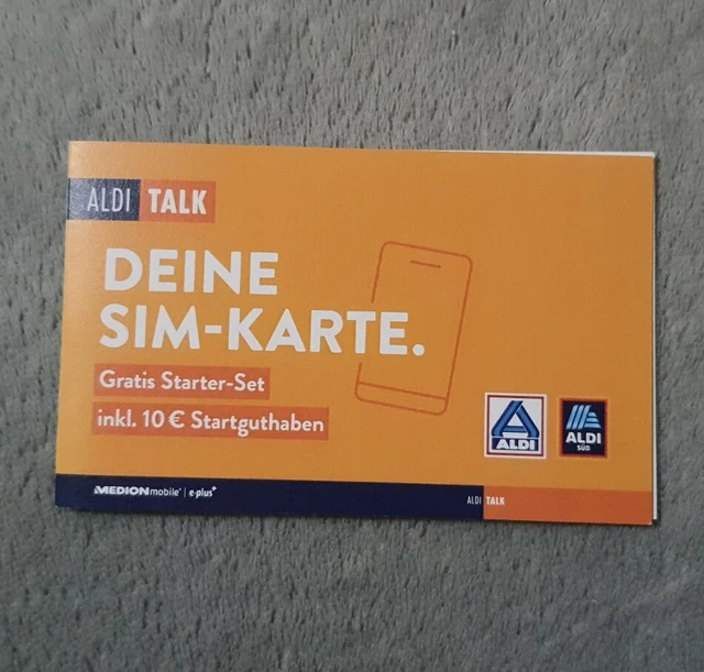 Aldi Sim Karte Australien In Deutschland Kaufen ALDI TALK SIM Karte Starter Set inkl. 10 € Guthaben 01575 274 64 78 £8.