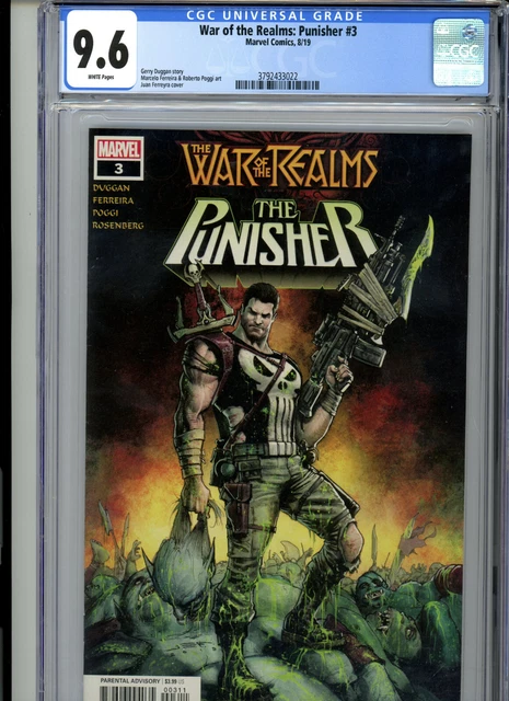 War of the Realms: Punisher #3 (2019) Marvel CGC 9.6 White