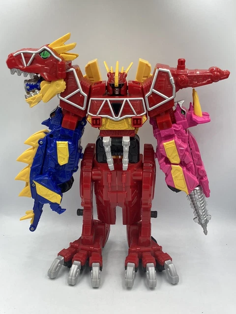 Power Rangers 2015 BANDAI 2015 POWER Rangers DELUXE SUPER CHARGE DINO CHARGE T-REX ...