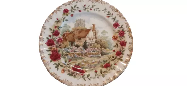 Royal Albert OLD COUNTRY ROSES- 8" Salad Plate. Four Seasons Summer -F.F. Errill