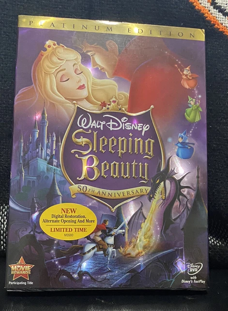 Walt Disney Sleeping Beauty 50th Anniversary Platinum Edition DVD Set