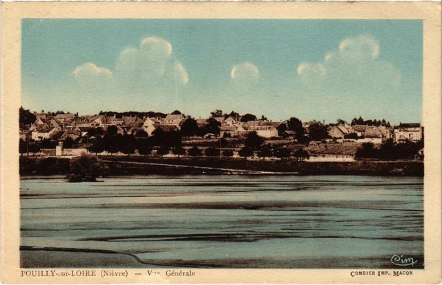 CPA POUILLY aur Loire Vue générale Nievre (100485)