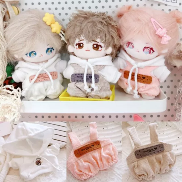 Love Letter Style Mini Cotton Hoodies Fashion Doll Overalls  10/20cm Doll