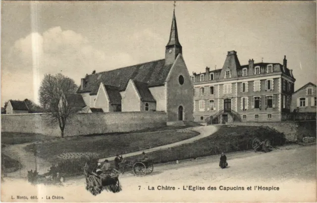 CPA AK La Chatre L'Eglise des Capucins et Hospice FRANCE (1170177)