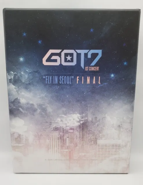 GOT7 - Fly In Seoul Final 1st Concert DVD Set Complete 2017 K-Pop Excellent