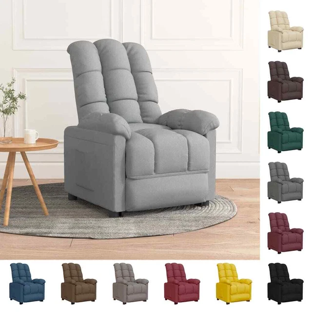 Relaxsessel Sessel Liegesessel Fernsehsessel Ruhesessel Wohnzimmer Stoff vidaXL