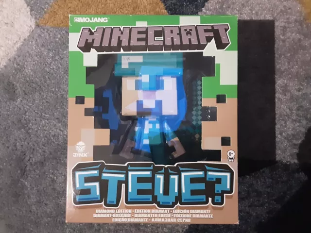 Minecraft - Figurines Steve et cheval avec armure diamant Mattel