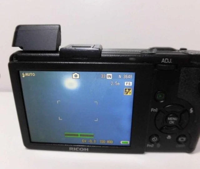 Ricoh GR III 24.2 MP Digital Camera - Black junk used from japan 3