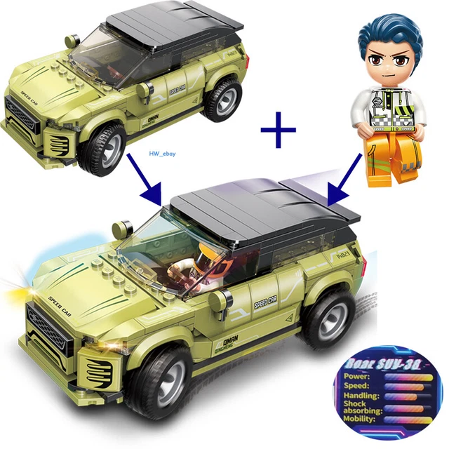 275PCS CAR BUILDING Blocks Toys Kids SUV Model Kit Car Construction Toy