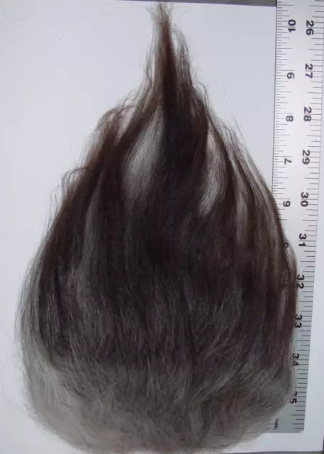 Troll Doll Wig Replacement Icelandic Mohair Dam Scandia Uneeda Bank 3 1/4  D6