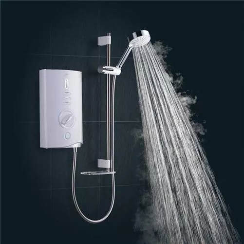 Mira Sport Max Electric Shower Power 9.0kW Airboost White & Chrome 1.1746.007