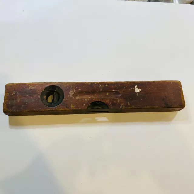 Vintage Stanley Level Brass No 104 14 Inch Sweetheart Logo